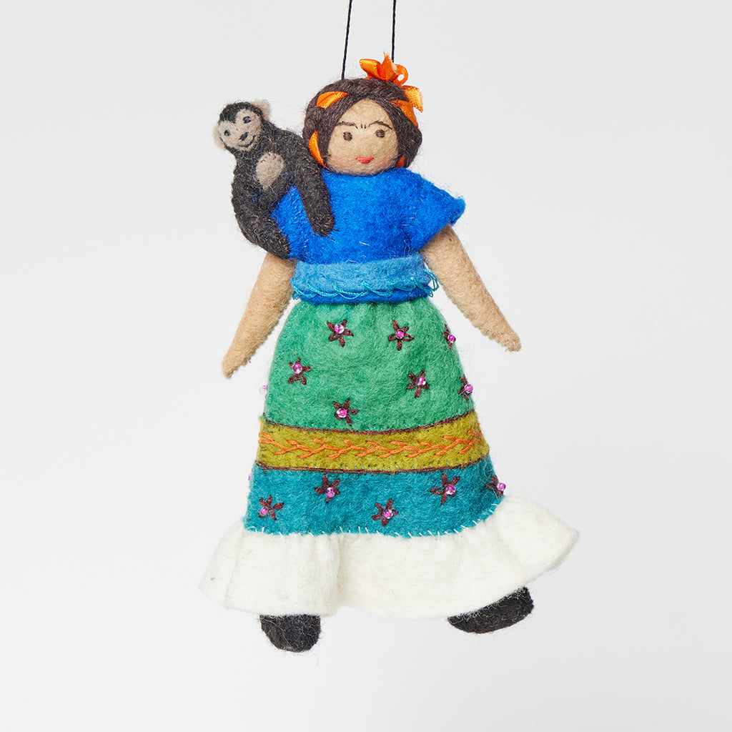 Casa Azul Frida Ornament