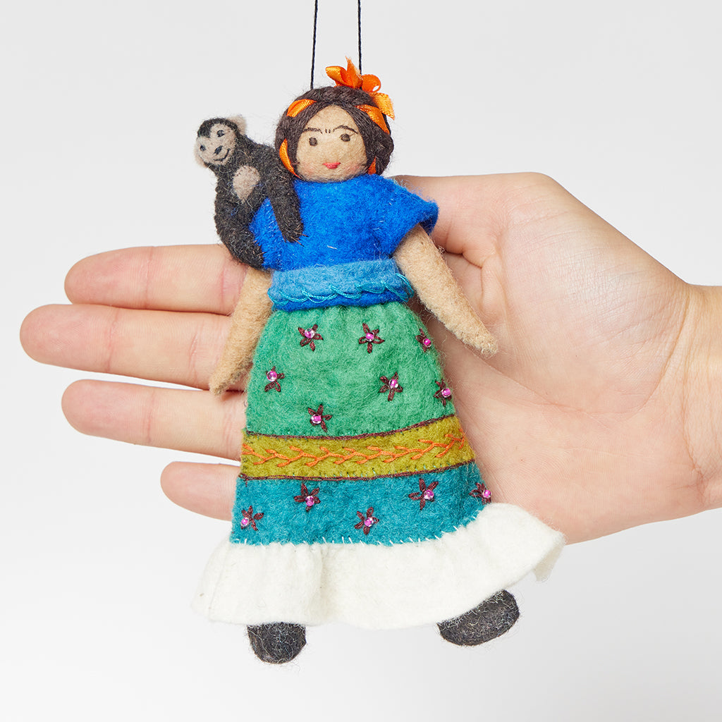 Casa Azul Frida Ornament