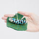 Caterpillar on a Leaf Ornament