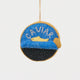 Celebrate life's finest moments with our handmade Caviar Tin Ornament, a luxurious felt keepsake inspired by gourmet entertaining, champagne toasts, and unforgettable celebrations.