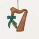 Celtic Harp Ornament