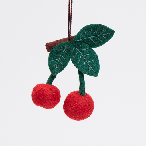 Cherries Ornament