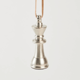 Chess King Ornament - Pewter