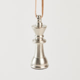 Chess King Ornament - Pewter
