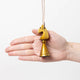 Chess Knight Ornament - Antique Brass