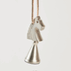 Chess Knight Ornament - Pewter