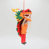Collector's Edition Child with Dragon Costume Ornament