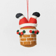 Chimney Santa Ornament