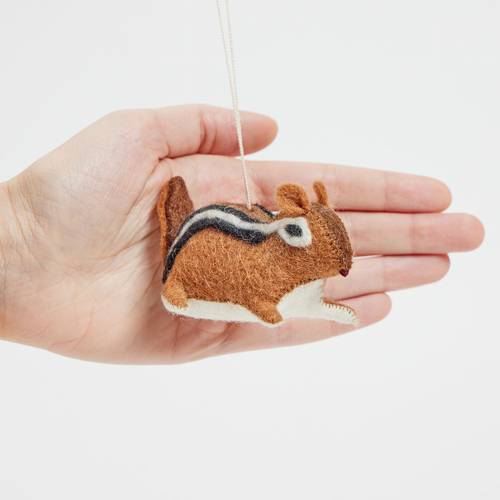 Chipmunk Ornament