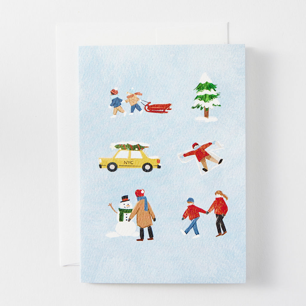 Winter Fun Greeting Card