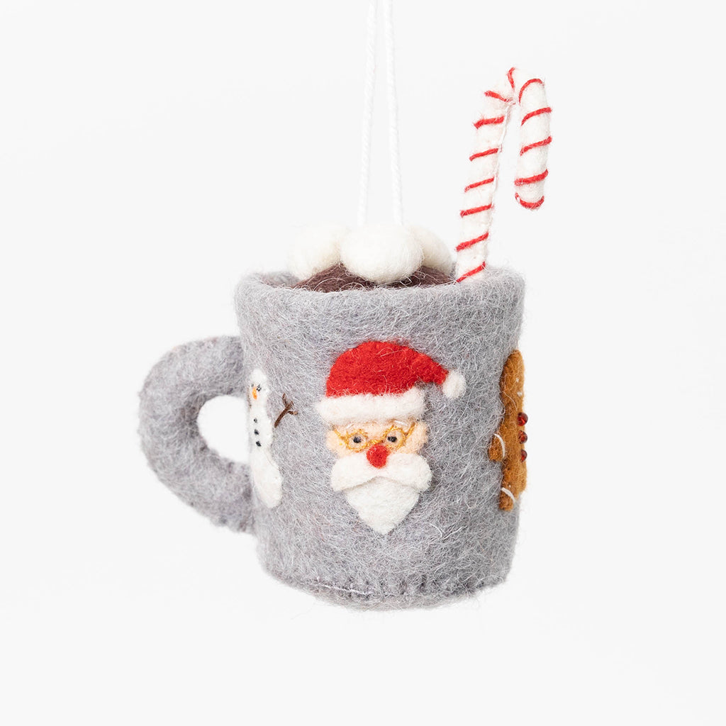 Christmas Hot Cocoa Mug Ornament