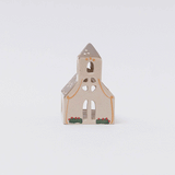 Church Ceramic Tealight Holder