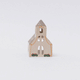 Church Ceramic Tealight Holder