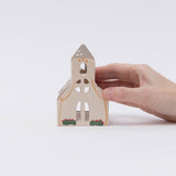 Church Ceramic Tealight Holder
