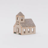 Church Ceramic Tealight Holder
