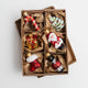 Classic Christmas German Glass Ornaments - Set of 6