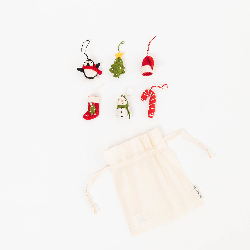 Classic Mini Ornaments - Set of 6
