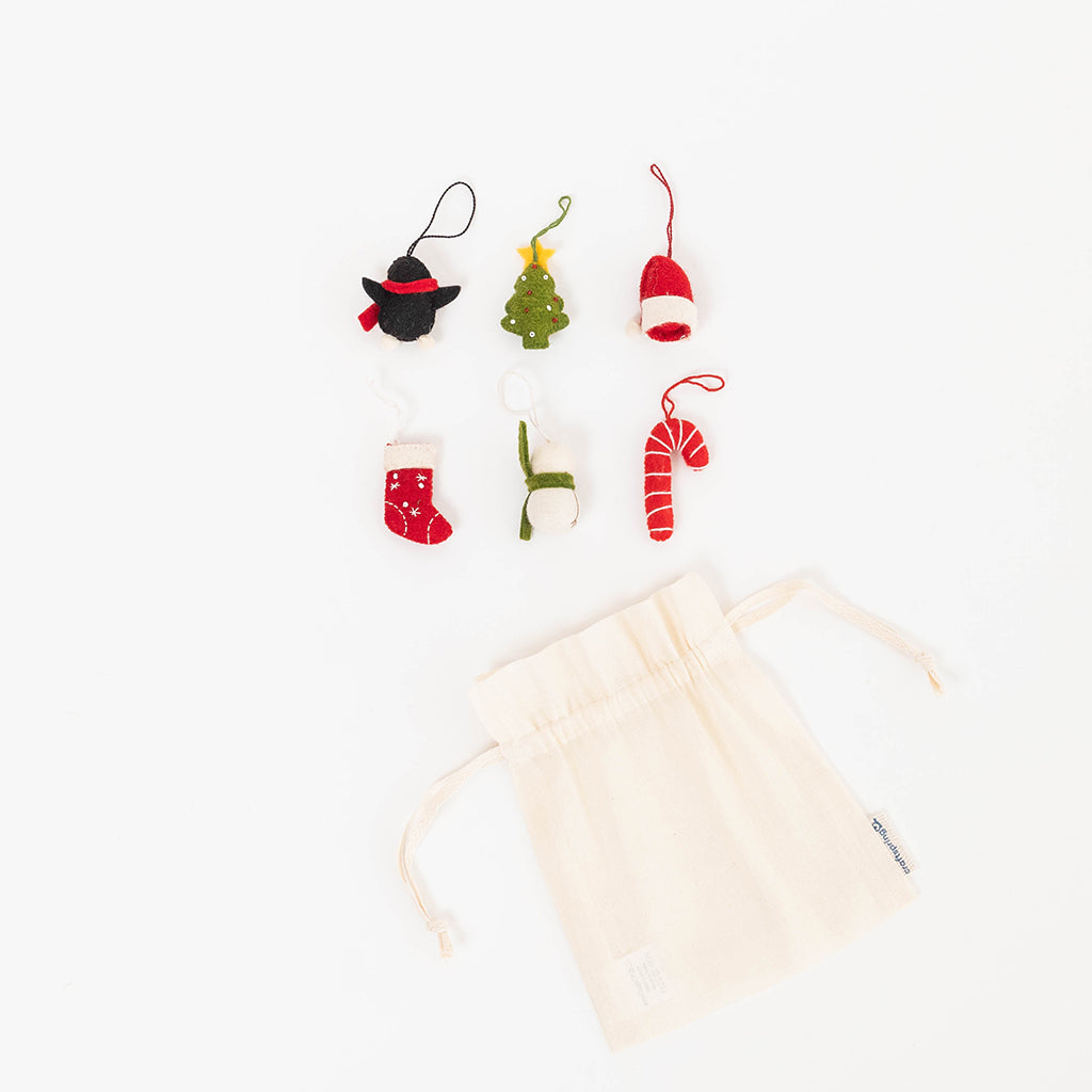 Classic Mini Ornaments - Set of 6