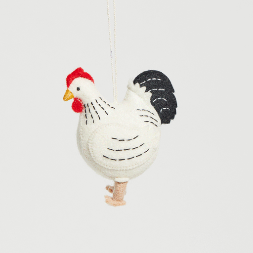 Clucky the Hen Ornament