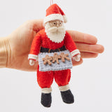 Cookie Baking Santa Ornament