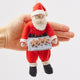 Cookie Baking Santa Ornament