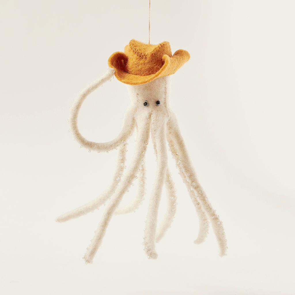 Octo-Cowboy Ornament