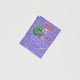 Hand-felted ornament shaped like a miniature crafting book, featuring three embroidered and appliquéd pages with illustrations of a pottery wheel, origami crane, knitting needles, and weaving loom. Made from merino-blend wool, this ornament includes a hanging string and measures approximately 2.5 inches tall. A charming tribute to handmade artistry and creative expression.