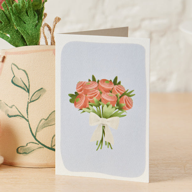 Ranunculus Greeting Card