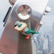 Pigeon with Bread Necklace Ornament