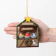 Craftspring Holiday Market Booth Wood Ornament
