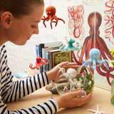 Turquoise My Octopus Teacher Ornament