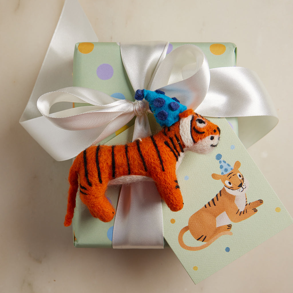 Birthday Tiger Greeting Card