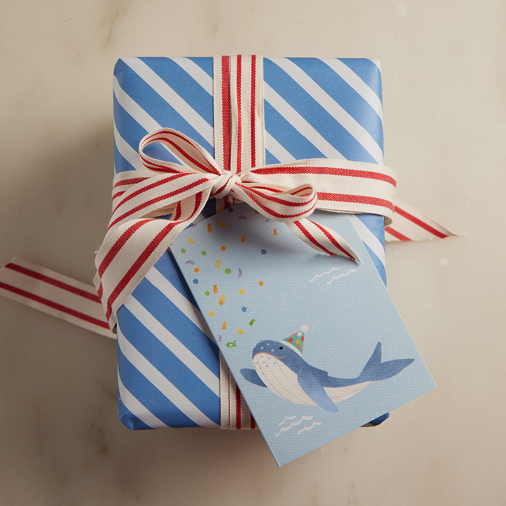 Birthday Party Ocean Wrapping Paper Sheets Set of 3