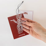 Crane Metal Ornament & Card