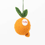 Cute Clementine Ornament