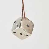Dice Ornament - Pewter