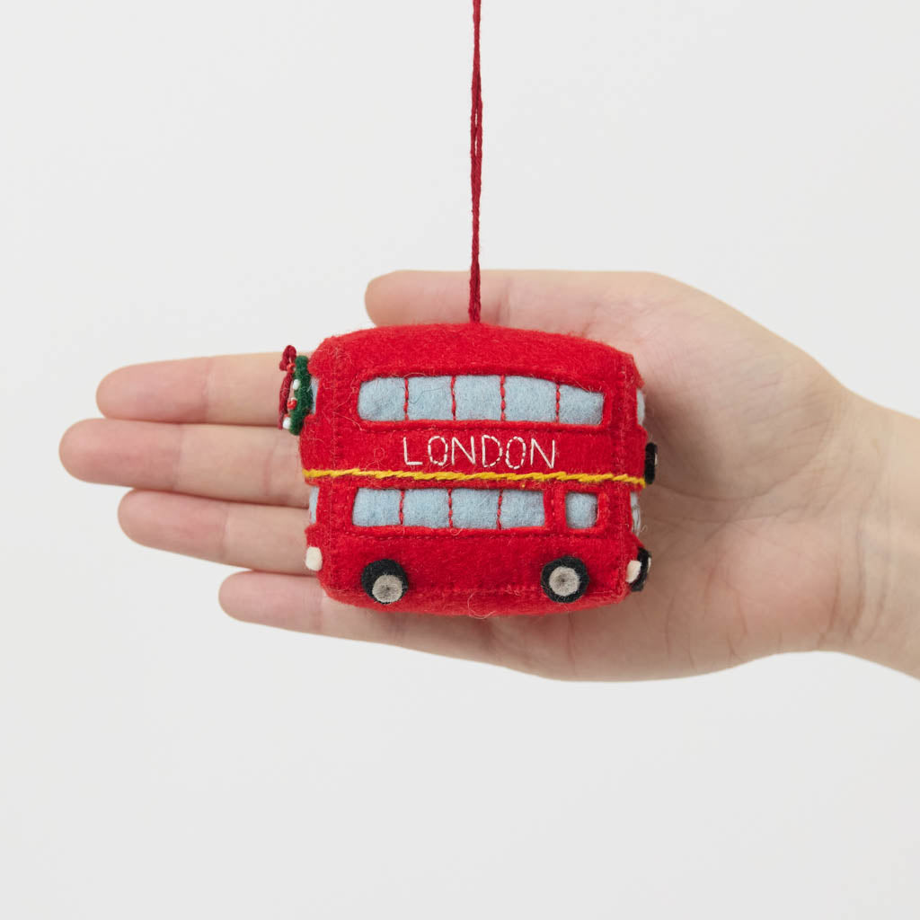 London Double Decker Bus Ornament