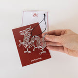 Dragon Metal Ornament & Card