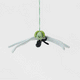 Celebrate the magic of spring with our Dragonfly Ornament, inspired by the graceful Eastern Pondhawk female dragonfly. 