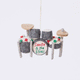 Bundle: Santa's Band Ornaments - Set of 3