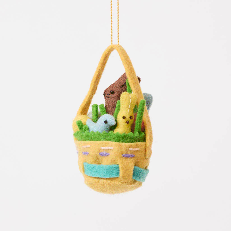 Easter Candy Basket Ornament