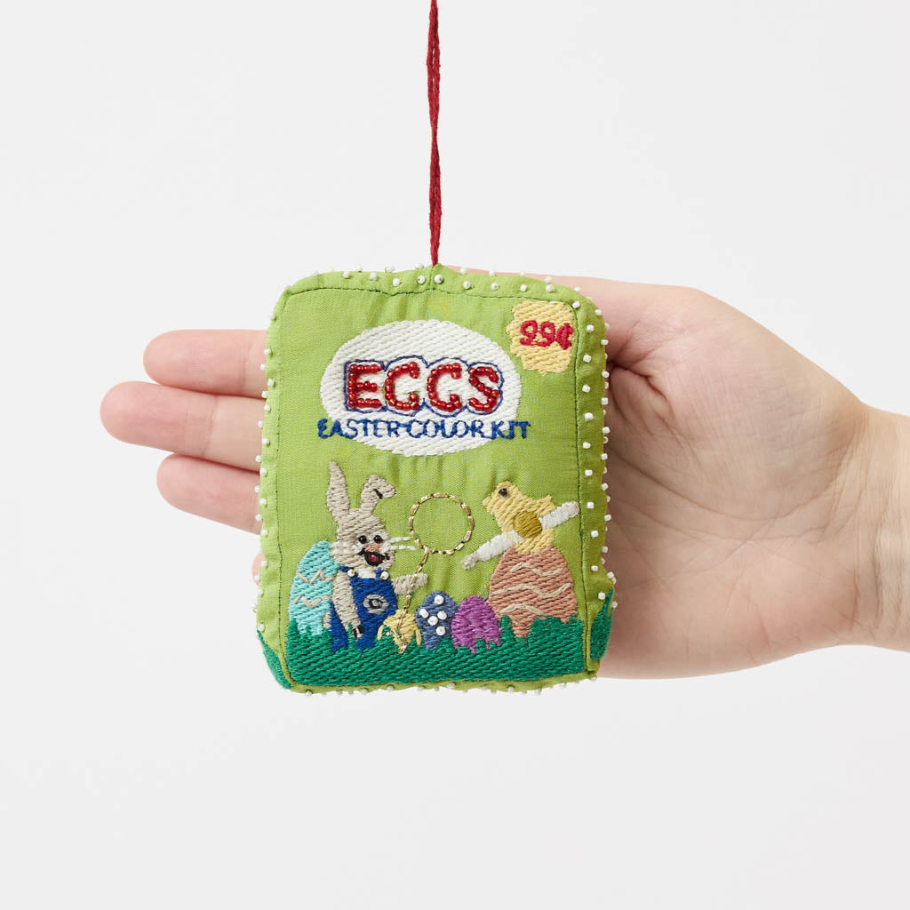 Egg Dyeing Kit Beaded Ornament