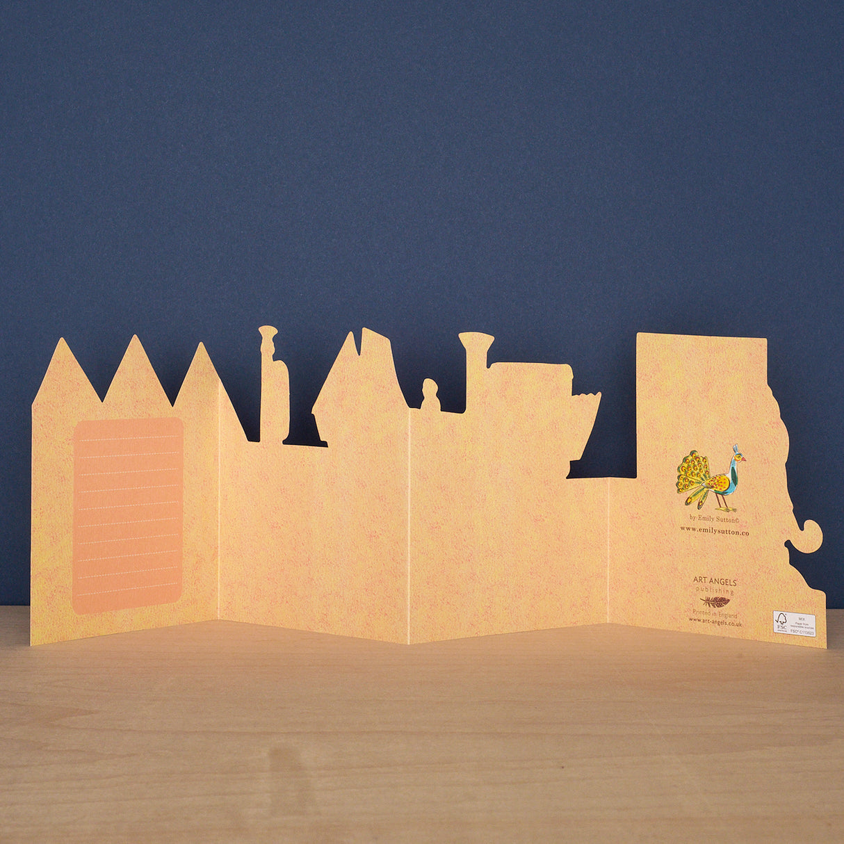 Tin Toys Accordion Greeting Card