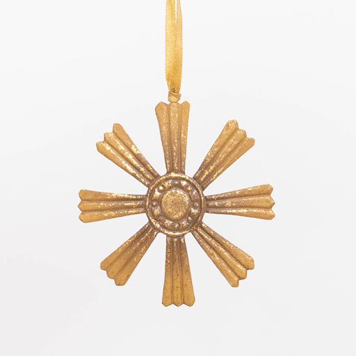 Eternal Light Halo Metal Ornament