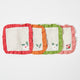 Harvest Linen Cocktail Napkins - Set of 4