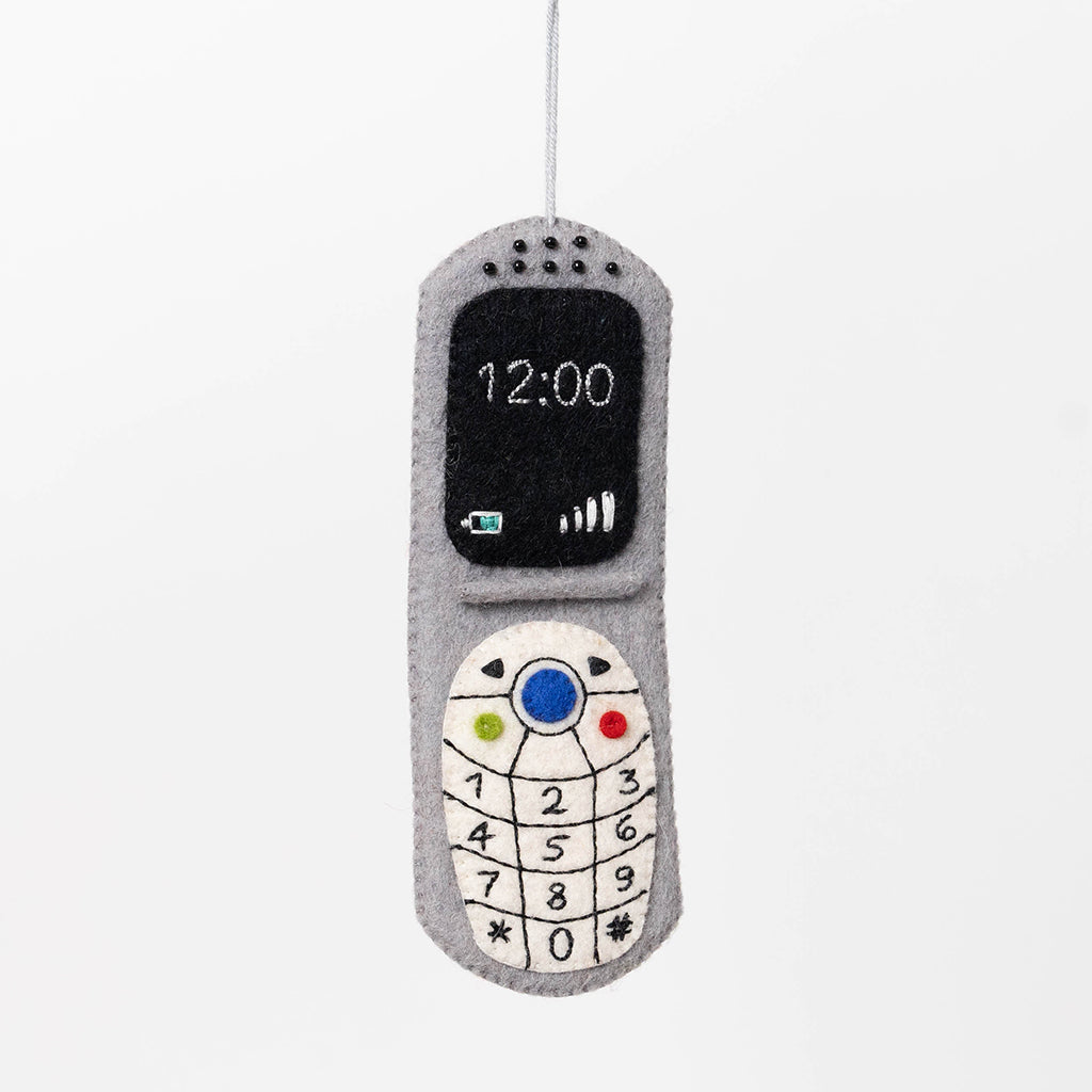 Flip Phone Ornament