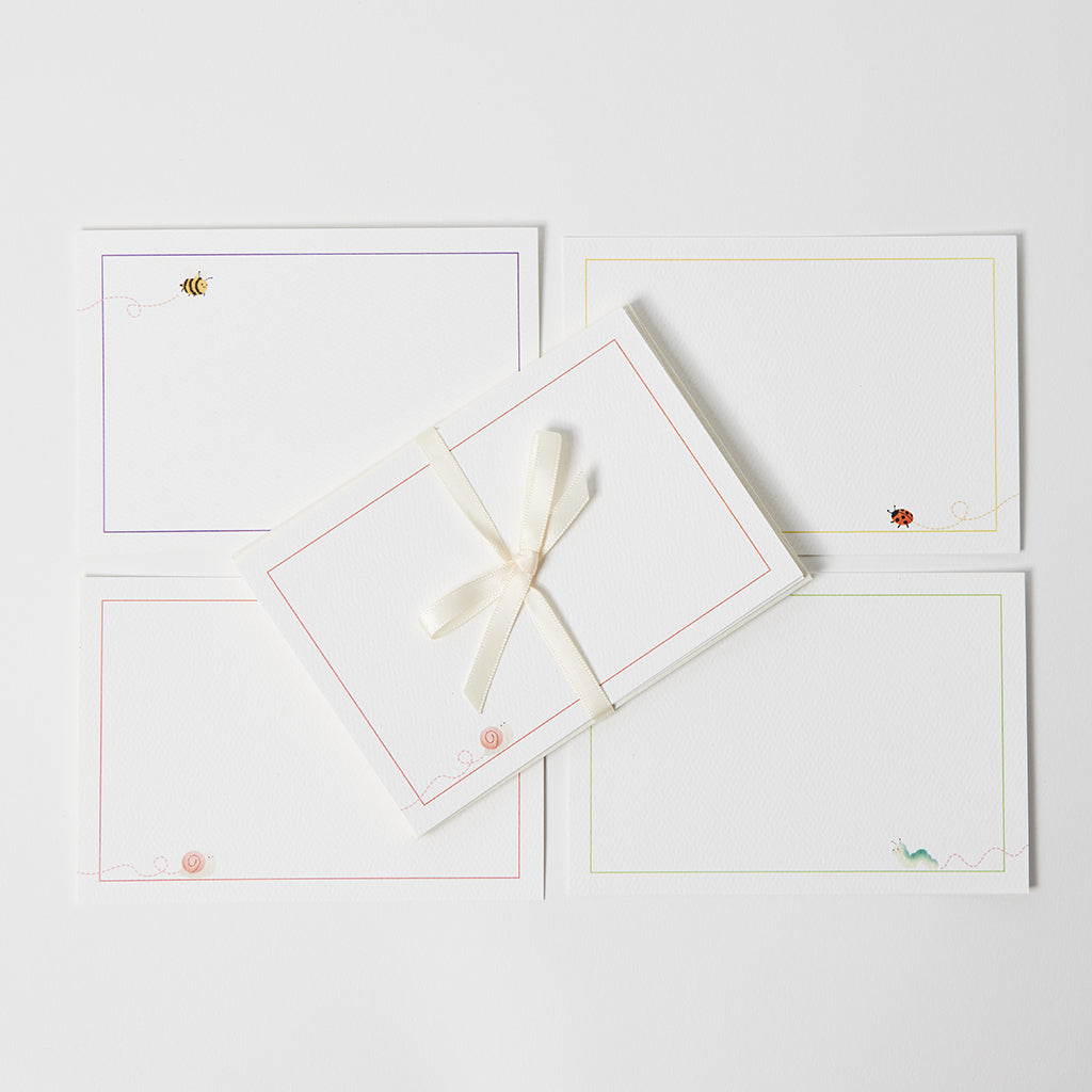 Flower Friends Notecard Set of 4