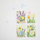 Floral Garden Assorted Greeting Cards - Set of 4