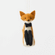 Fox Groom Ornament