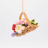 Garden Flower Basket Ornament